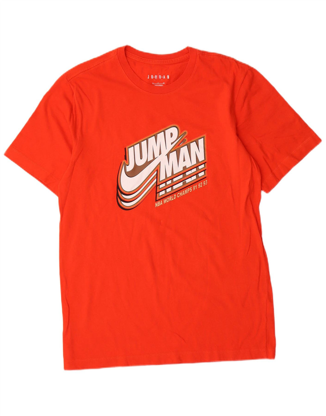 Jordan - Camiseta gráfica para hombre, talla pequeña, color rojo