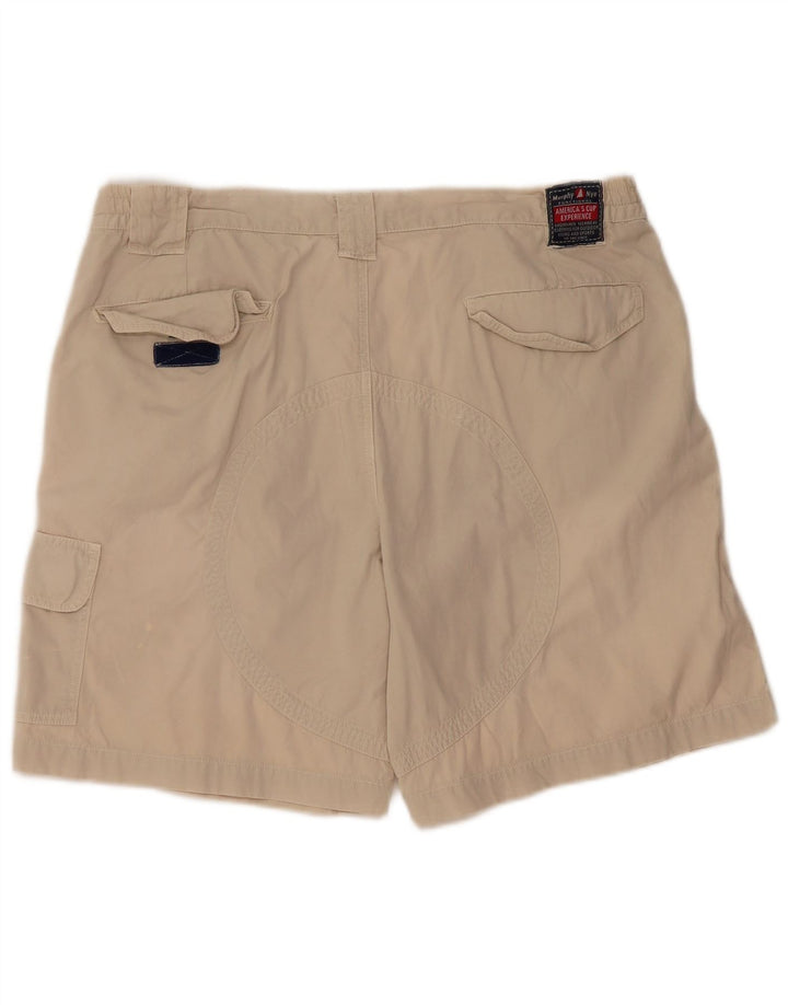 Murphy & Nye Pantalones cortos cargo para hombre W38 XL Algodón beige