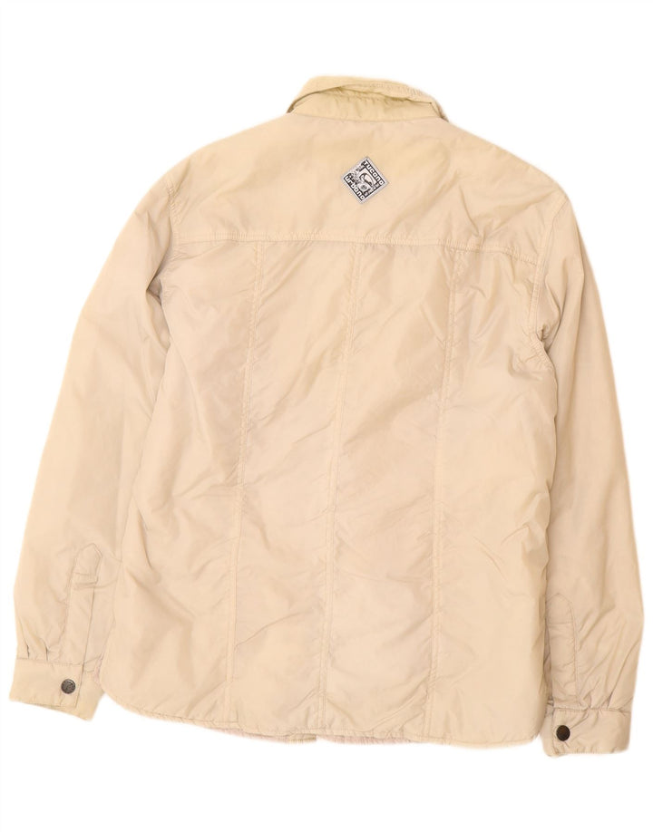 TUCANO URBANO Chaqueta acolchada para hombre UK 38 Medium Off White Nylon