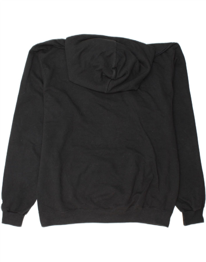 CHAMPION Sudadera con capucha para hombre Jersey grande de algodón negro