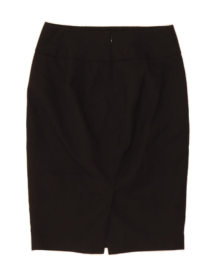 MOSSIMO Womens Pencil Skirt US 4 Small W28  Black Polyester Vintage Mossimo and Second-Hand Mossimo from Messina Hembry 