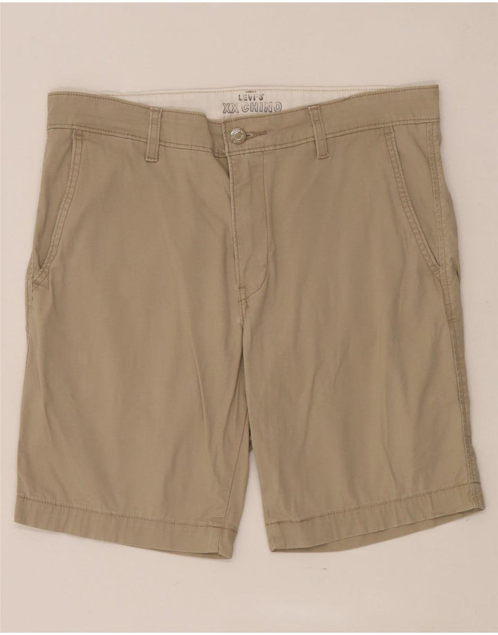 Pantalones cortos chinos Levi's para hombre W32 Algodón beige medio
