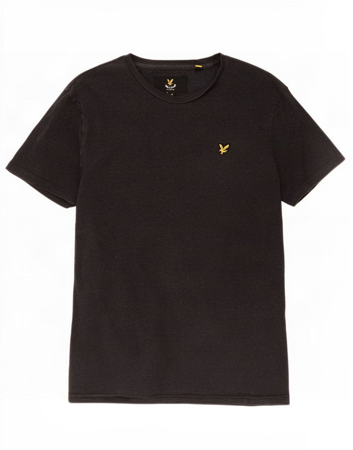 Lyle & Scott - Camiseta para hombre, talla grande, algodón gris