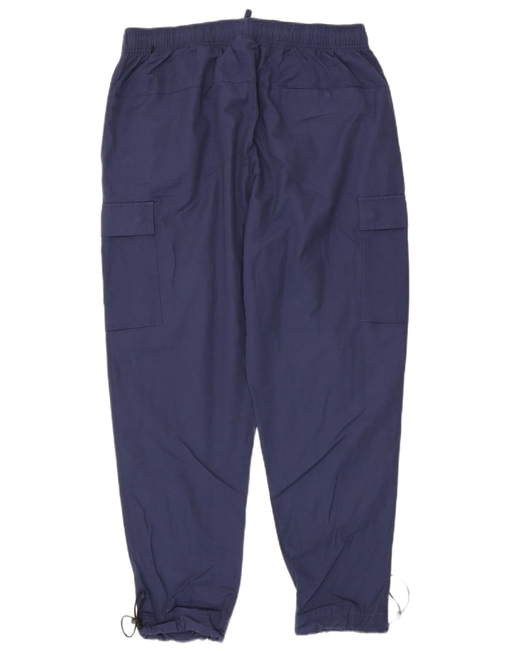 Pantalón De Chándal Nike Cargo Hombre Azul Marino Medio Algodón
