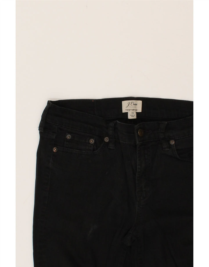 J. CREW Womens Toothpick Skinny Jeans W29 L26 Black Vintage J. Crew and Second-Hand J. Crew from Messina Hembry 