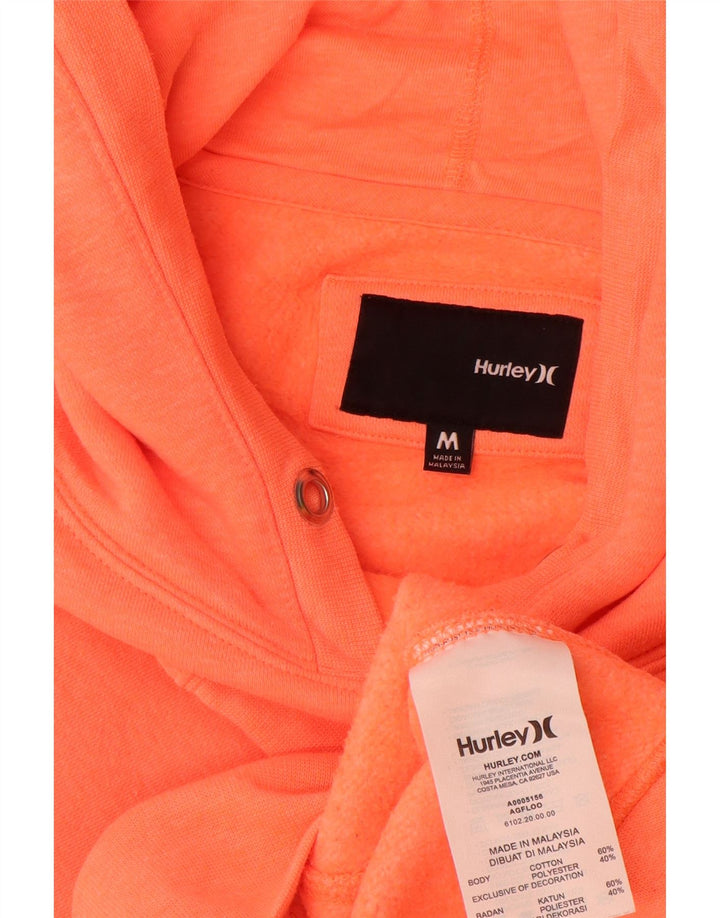 Hurley Hombre Graphic Sudadera Con Capucha Jersey De Algodón Naranja Mediano