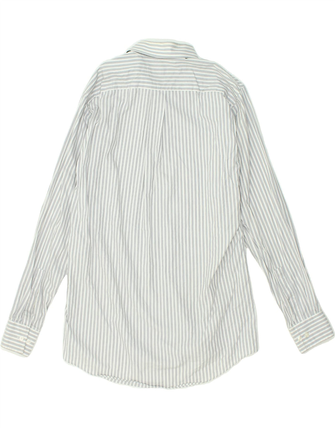 MICHAEL KORS Mens Shirt Size 15 1/2 Medium Grey Striped Cotton | Vintage Michael Kors | Thrift | Second-Hand Michael Kors | Used Clothing | Messina Hembry 