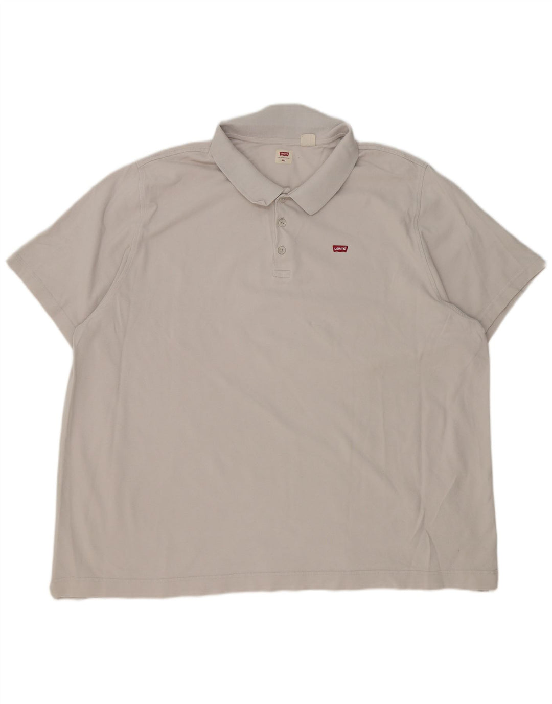 Polo Levi's para hombre 4XL Blanco roto