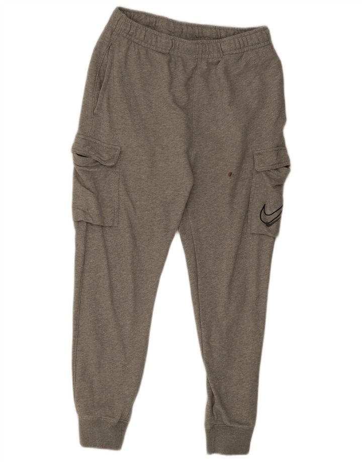 Nike Pantalones De Chándal Graphic Cargo Joggers De Algodón Gris Medio