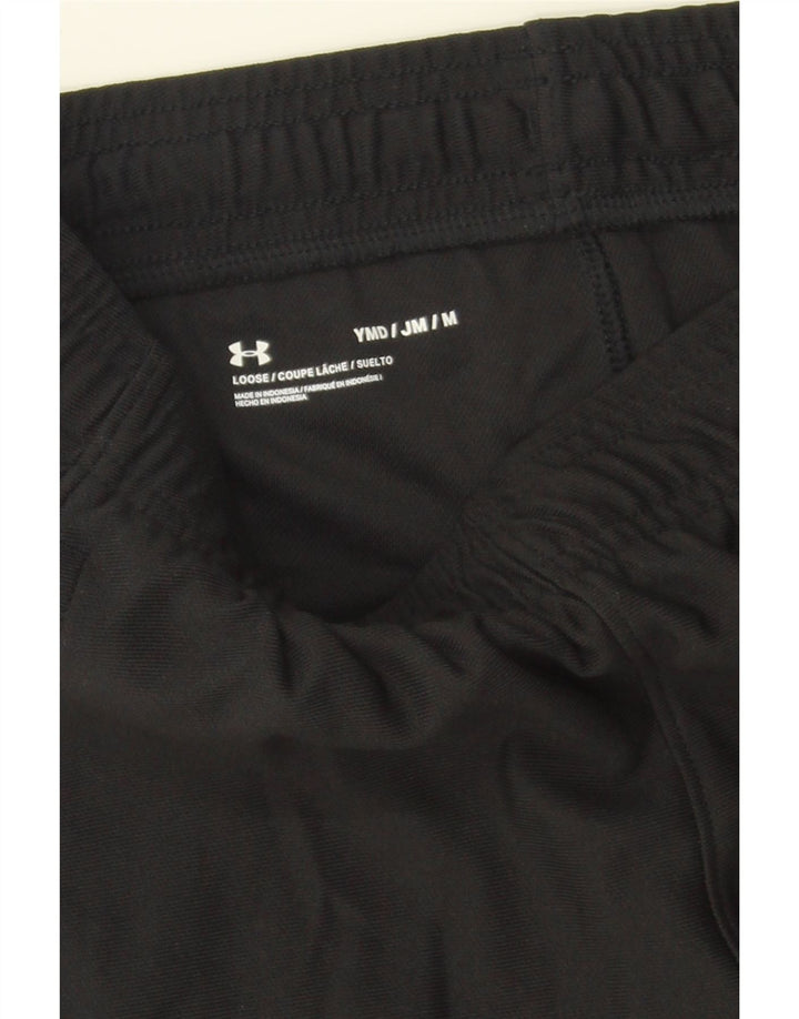 UNDER ARMOUR Girls Tracksuit Trousers 9-10 Years Medium Black Polyester Vintage Under Armour and Second-Hand Under Armour from Messina Hembry 
