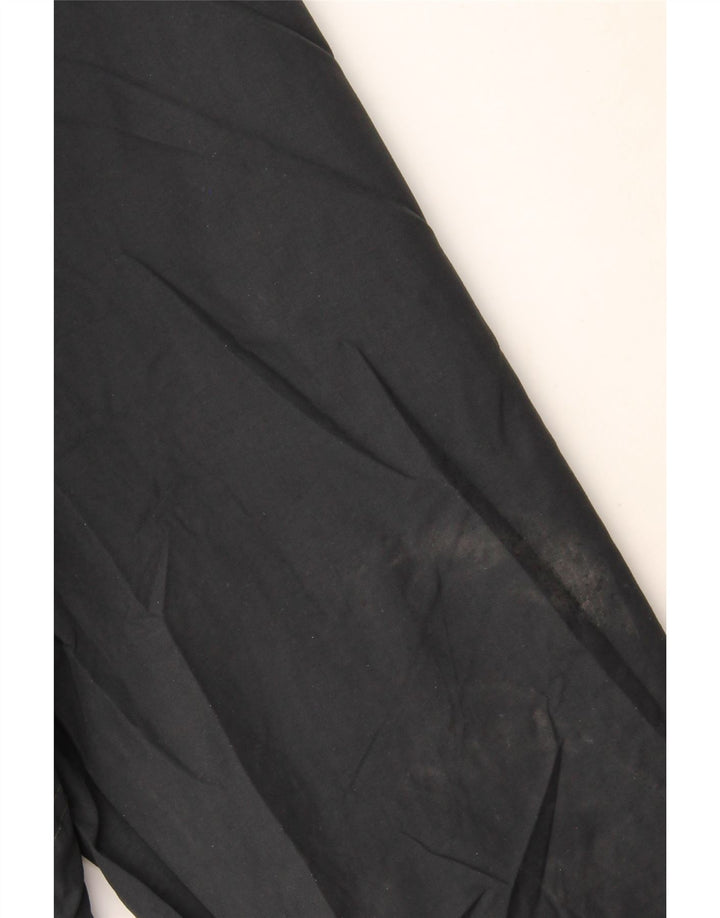 Eddie Bauer Chaqueta cortavientos para hombre UK 36 Small Black Nylon