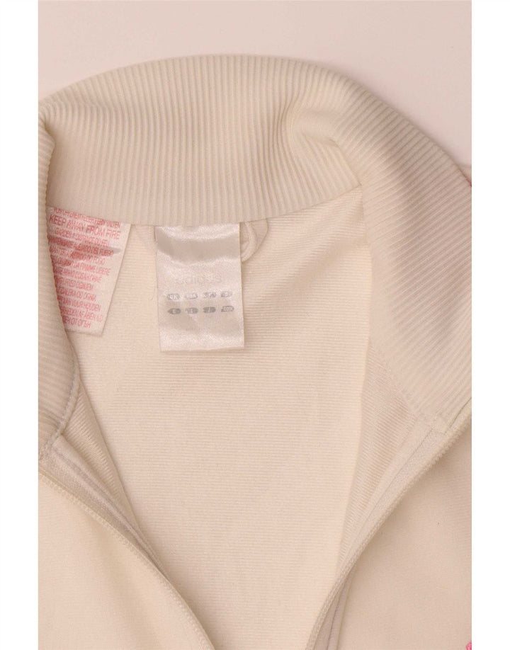 Adidas Chaqueta Chándal Niña 13-14 Años Blanco Poliéster