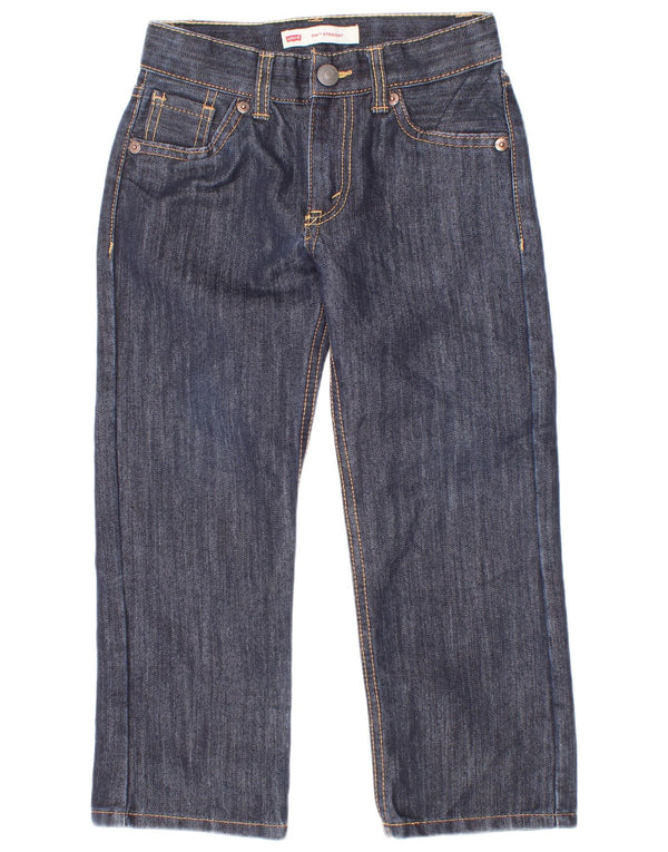 Levi's Vaqueros rectos 514 para niños 4-5 años W22 L8 Algodón azul marino