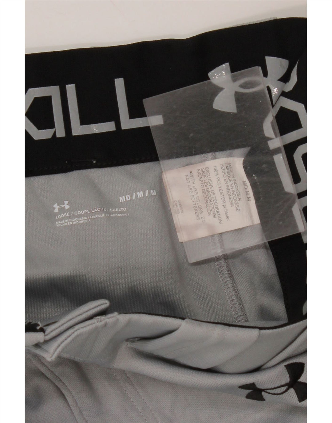 Pantalón de chándal UNDER ARMOUR Hombre Poliéster gris medio