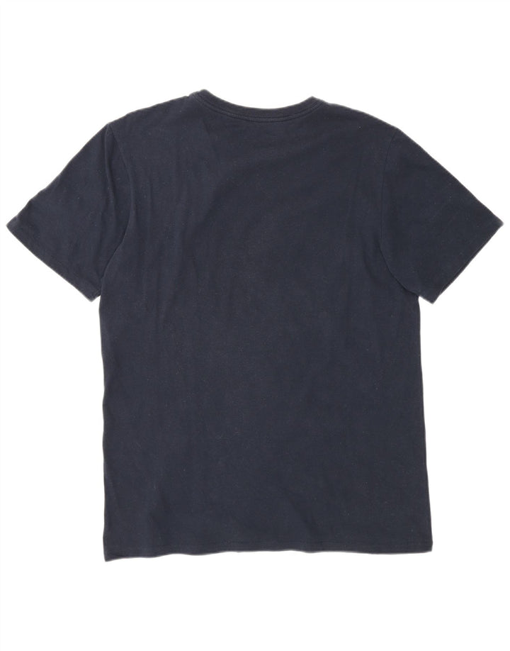 Camiseta Nike de corte atlético para hombre, talla mediana, azul marino