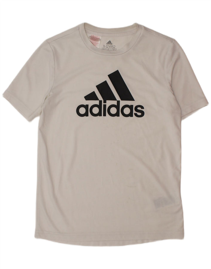 ADIDAS Camiseta Niño Graphic Top 11-12 Años Blanco Poliéster