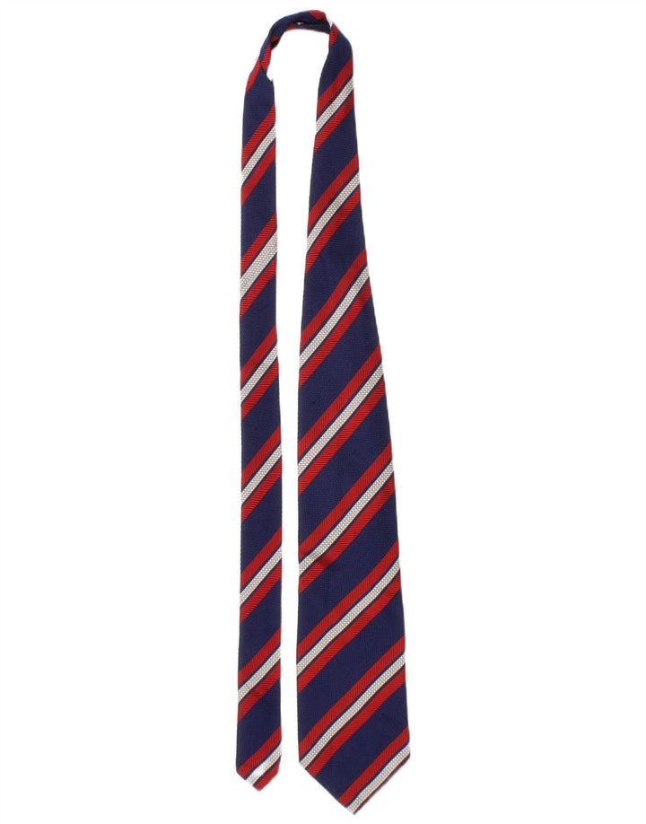 Corbata Paul & Shark para hombre, talla única, L57, clásica a rayas azules