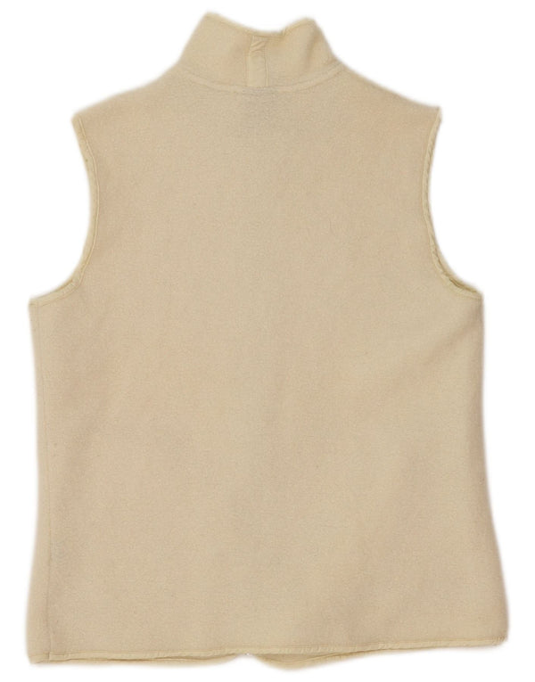 Murphy & Nye Chaleco para mujer UK 12 Medium Off White