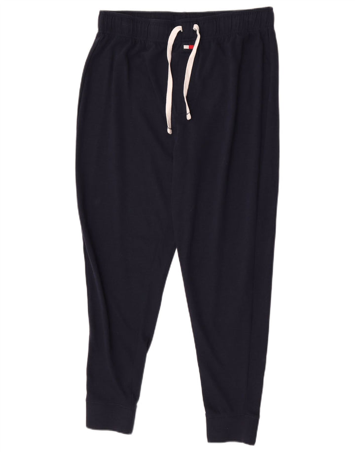 Tommy Hilfiger Pantalones de Chándal para Hombre Joggers Medium Azul Marino Algodón