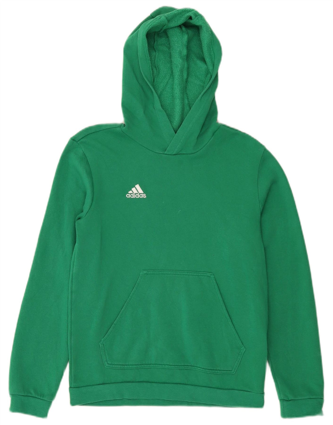 ADIDAS Sudadera con capucha para niño 11-12 años Algodón verde