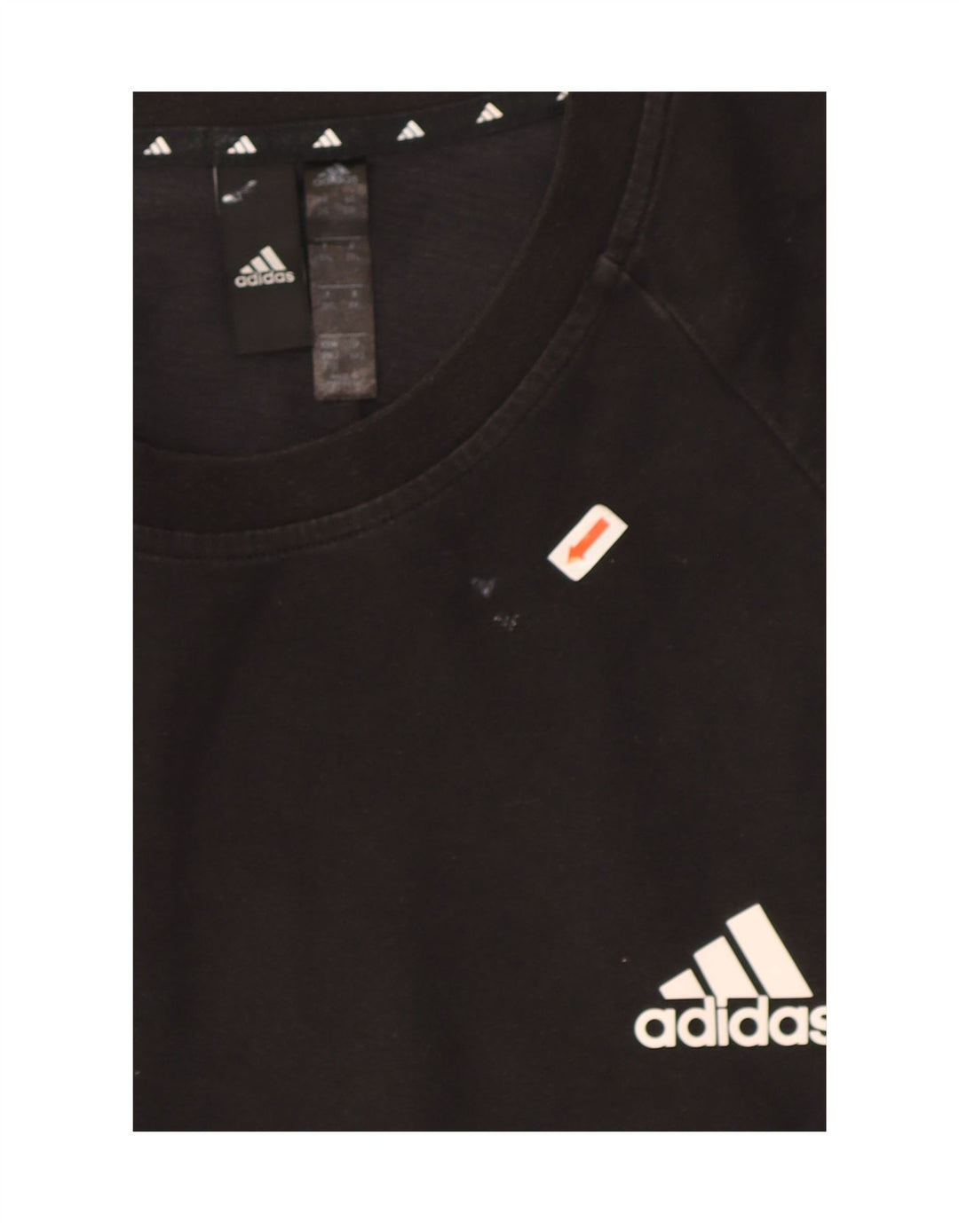 Adidas Camiseta Hombre Top 2XL Algodón Negro