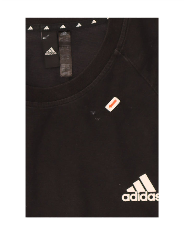 Adidas Camiseta Hombre Top 2XL Algodón Negro