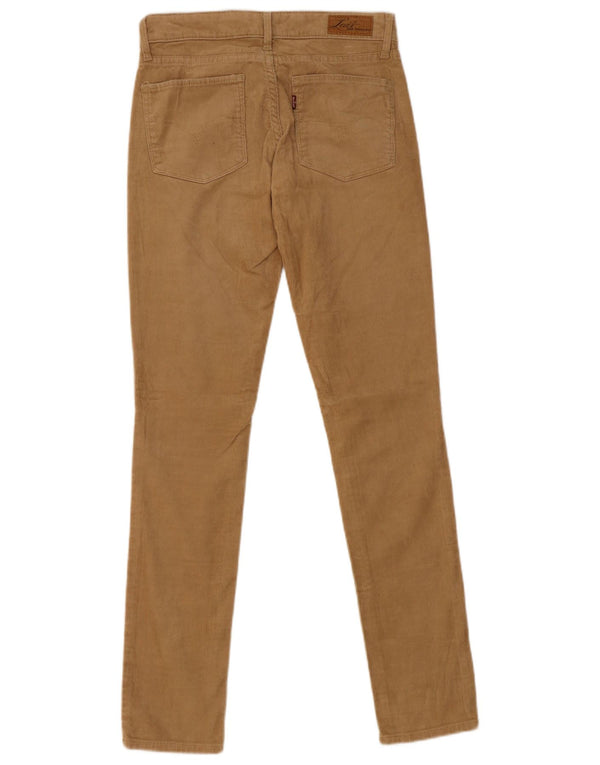 Pantalones Levi's Demi Curve De Pana Ajustados Para Mujer W25 L31 Beige