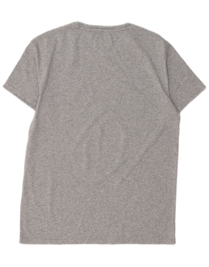 TOMMY HILFIGER Camiseta Regular Fit para Hombre Top Small Gris Algodón