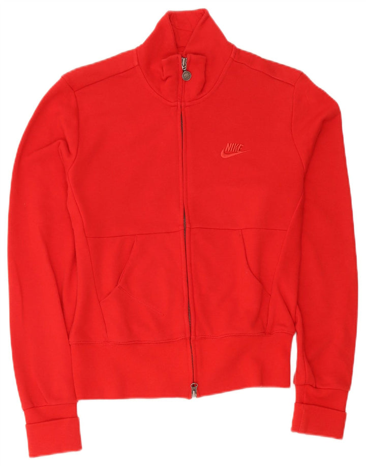 Nike - Chaqueta de chándal para mujer, talla 10/12, color rojo mediano