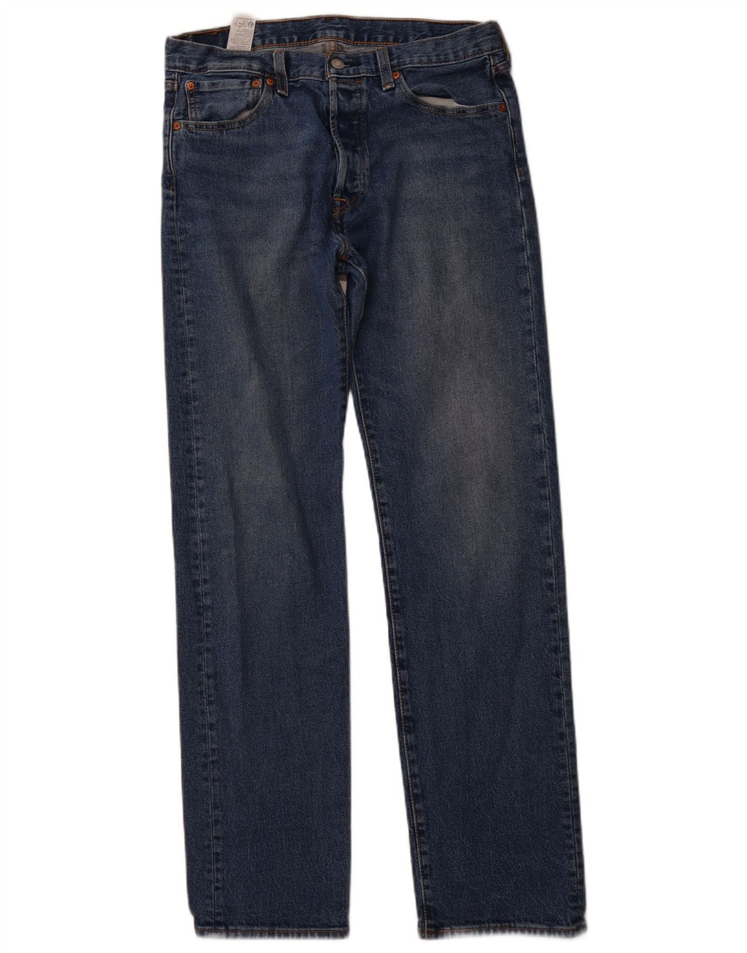 LEVI'S Jeans rectos 501 para hombre W32 L34 Algodón azul