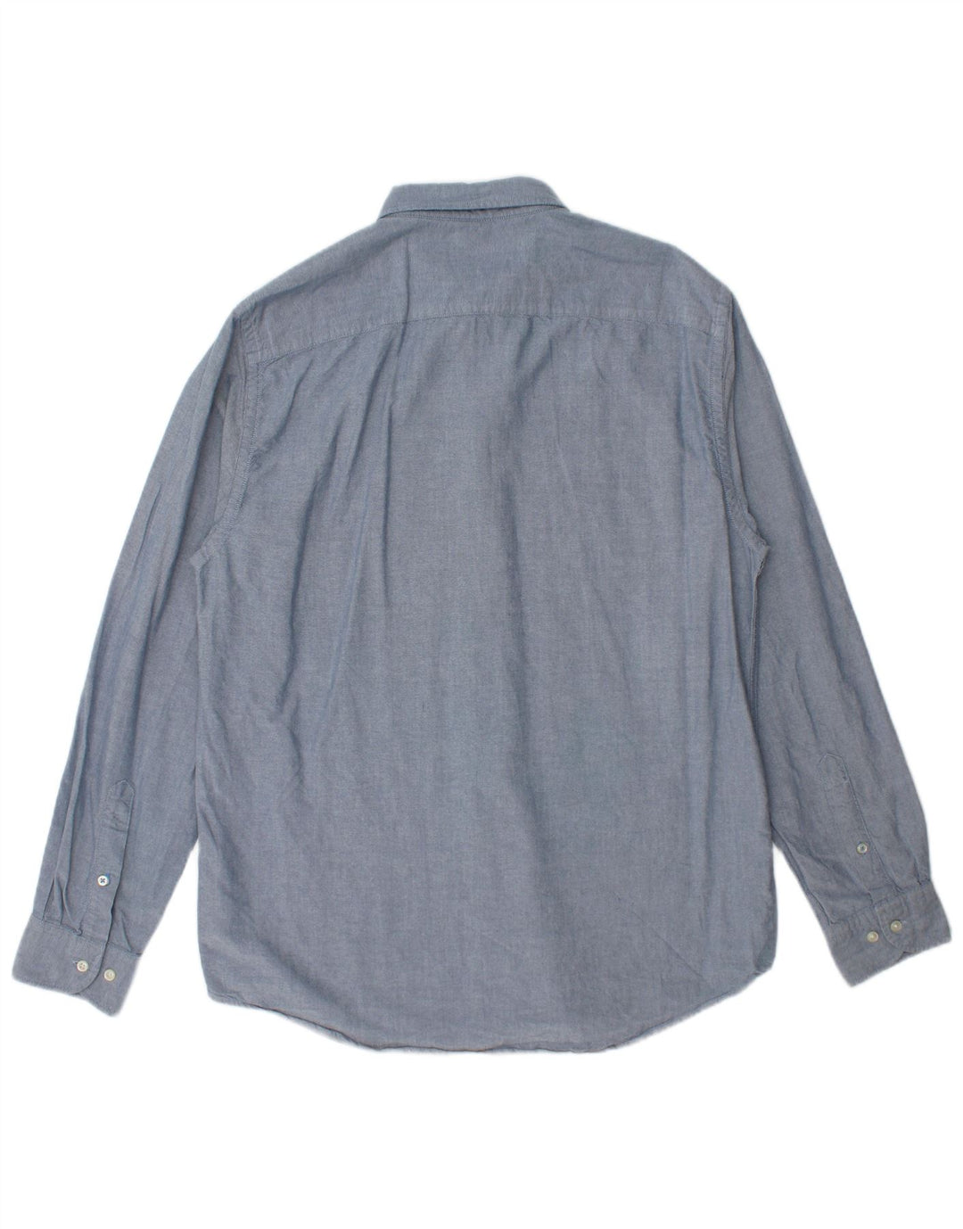 TOMMY HILFIGER Mens Shirt Large Blue Cotton