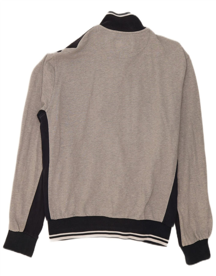 Champion Chaqueta De Chándal Con Gráfico De Algodón Gris Medio Color Block |