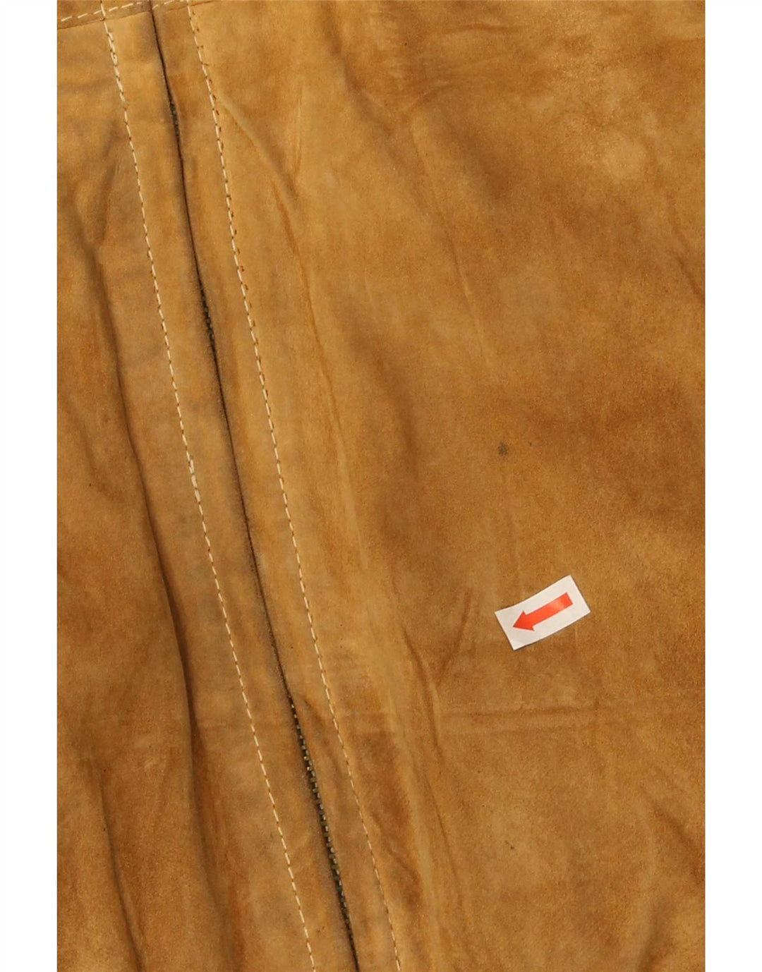 Vintage hombres ante bomber chaqueta IT 50 grande beige