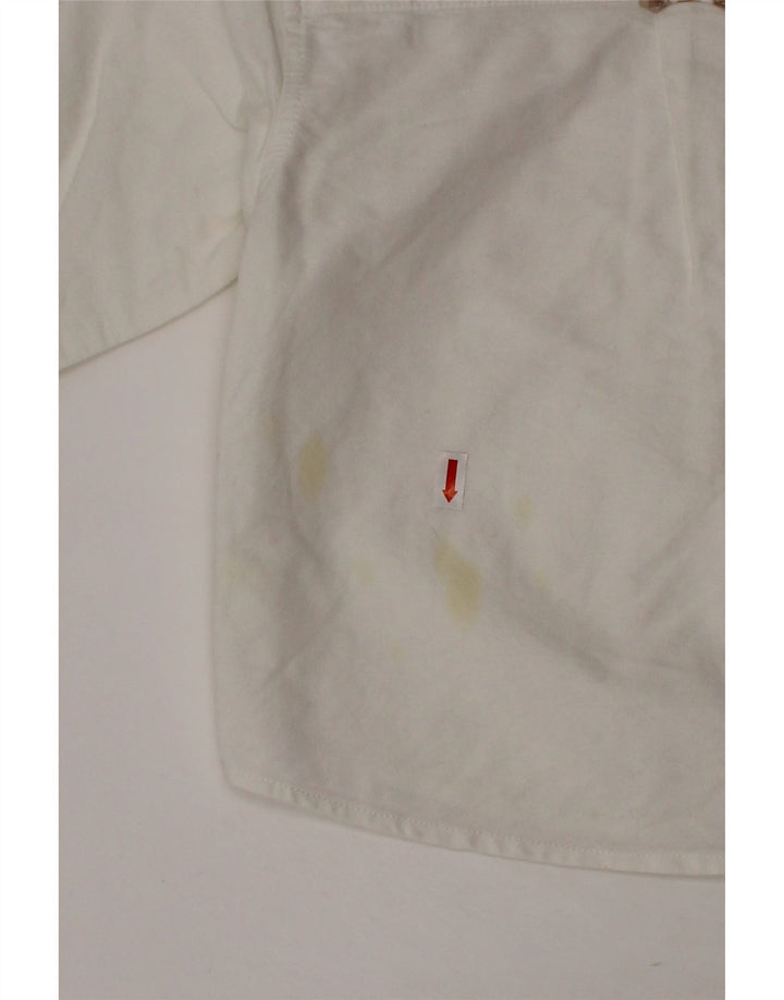 BURBERRY Camisa bebé niño 18-24 meses Algodón blanco