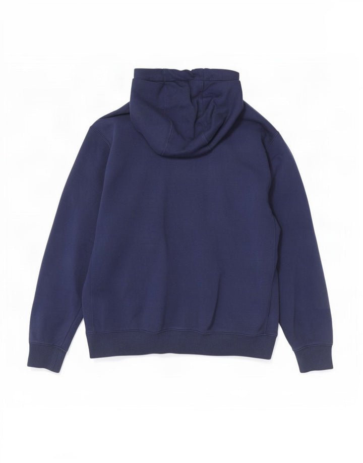 Nike Hombre Sudadera con capucha Jumper Medium Azul Marino Algodón