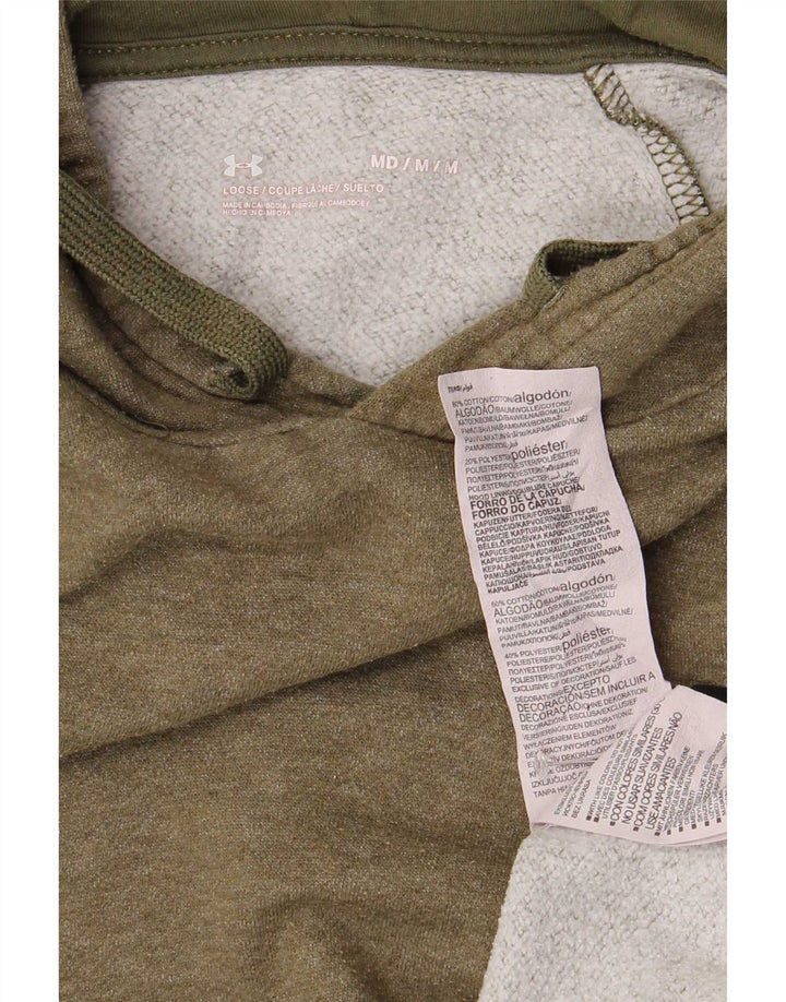 Under Armour Hombre Sudadera con capucha Jumper Medium Khaki Cotton