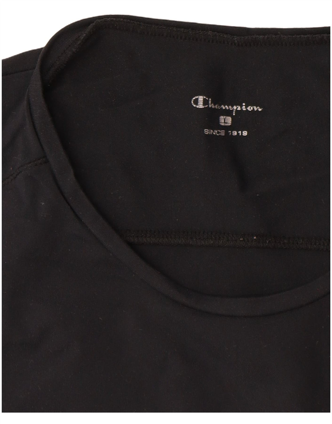 CHAMPION Camiseta para mujer Top UK 40 Large Black Colourblock