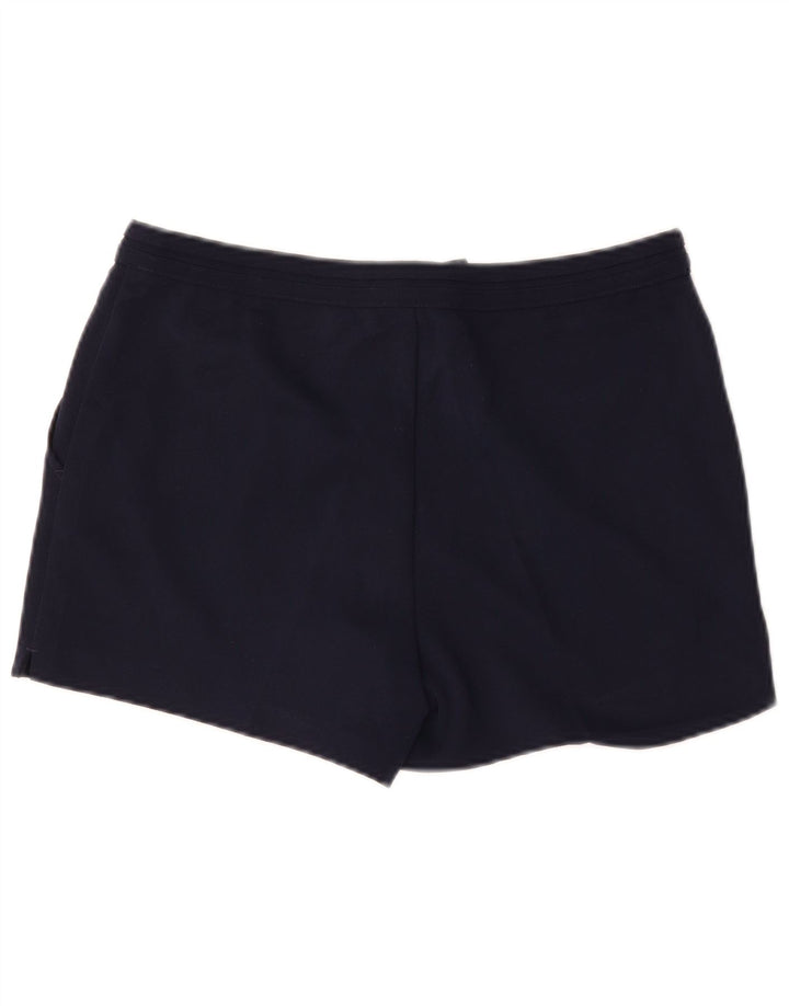 SERGIO TACCHINI Pantalones cortos chinos para hombre IT 52 XL W34 Azul marino Poliéster