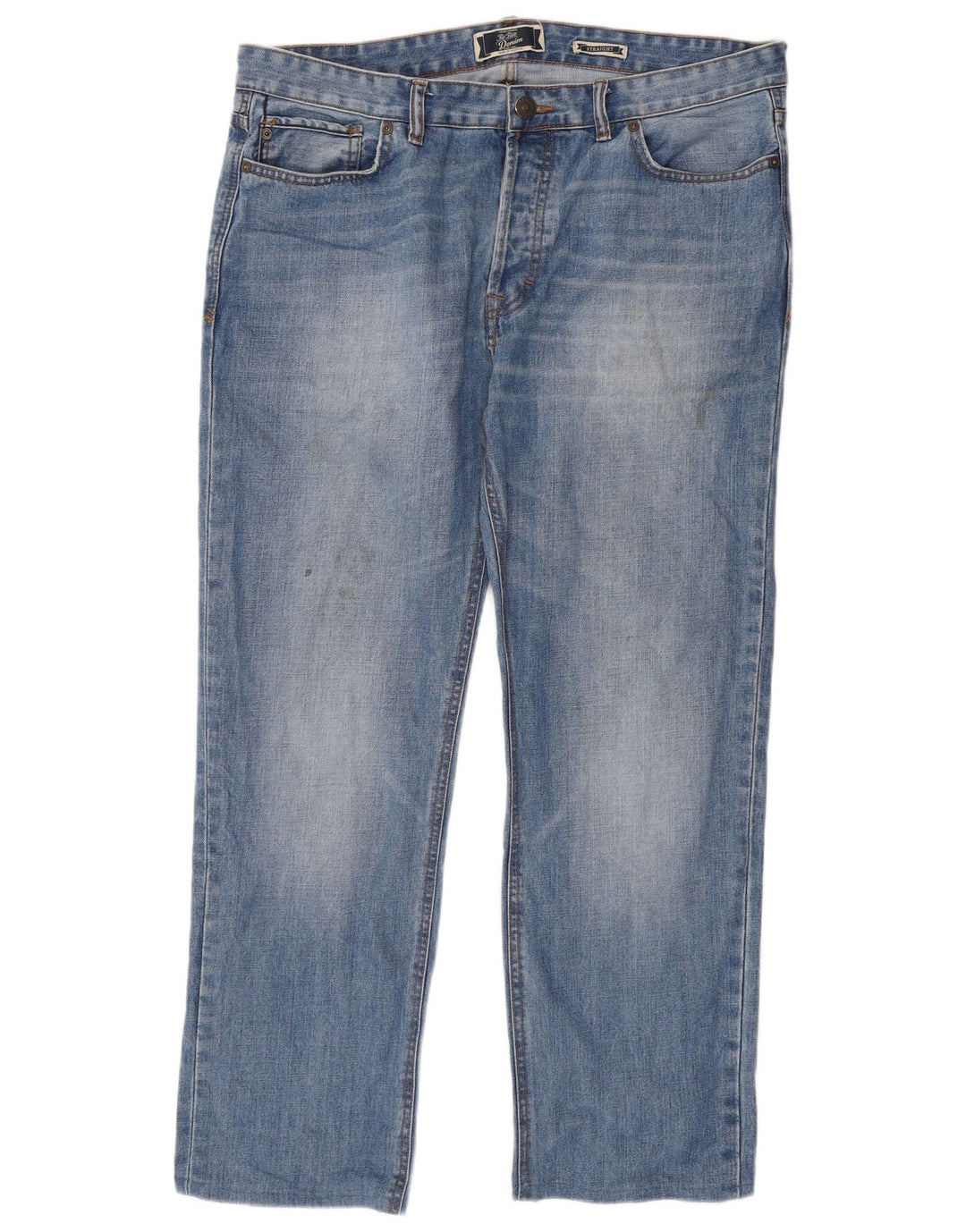 Vaqueros rectos para hombre Fat Face W38 L29 Algodón azul