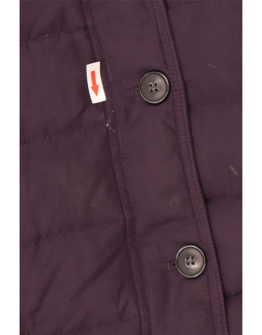 Crew Clothing Chaqueta acolchada con capucha para mujer UK 10 Small Poliéster morado