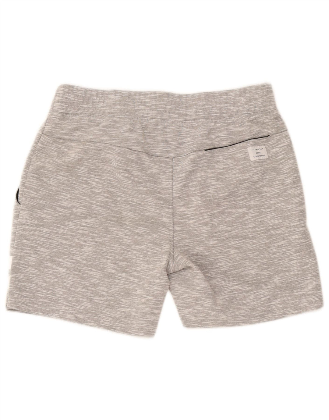 Jack & Jones Hombre Pantalones Cortos Deportivos De Algodón Moteado Gris Medio