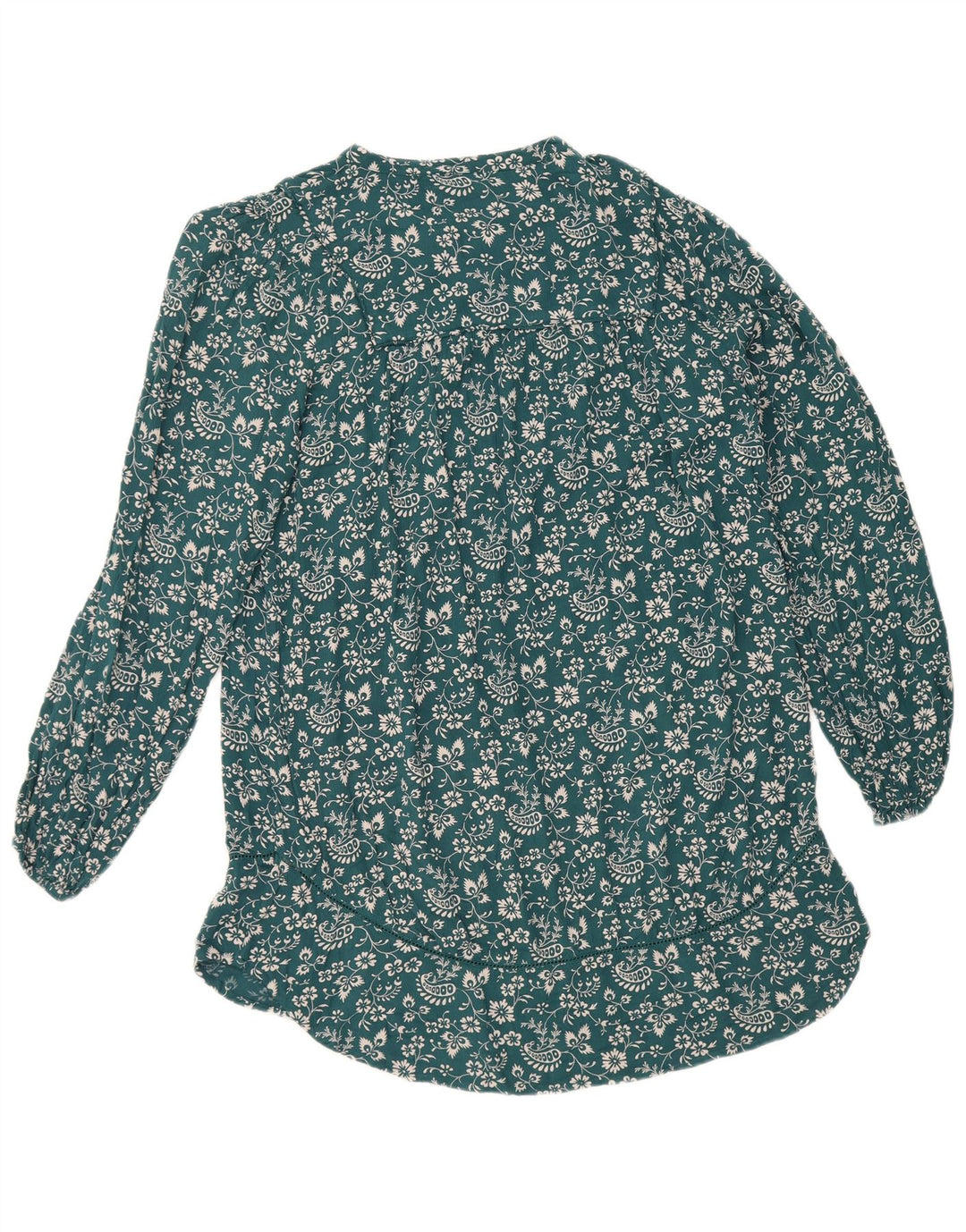 Vestido básico para mujer Fat Face UK 40 Viscosa floral azul medio