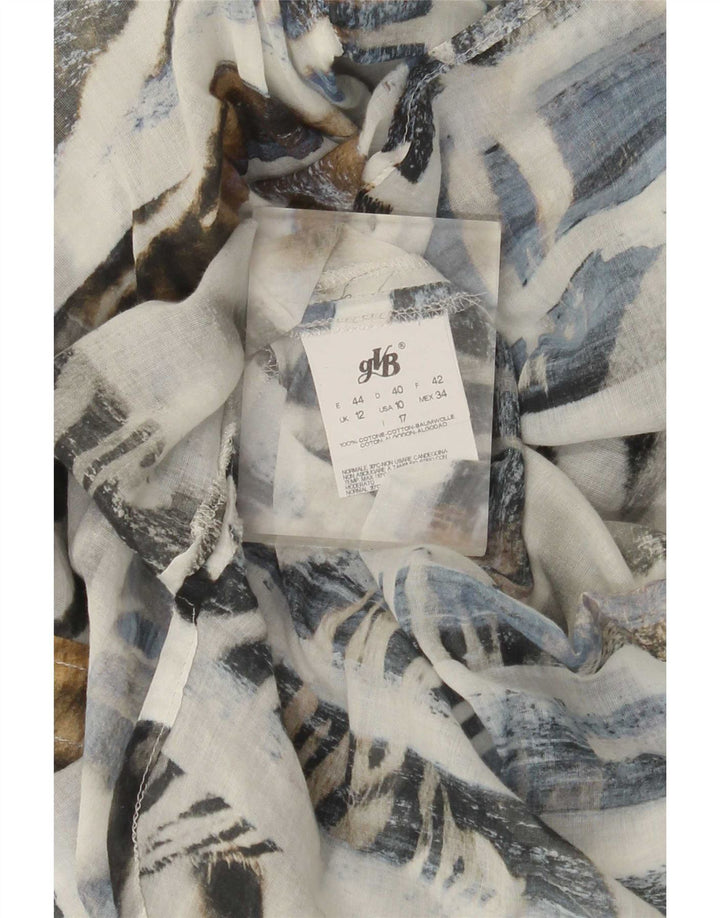 Perte by Krizia Camisa para mujer UK 42 Mediana Rayas multicolores