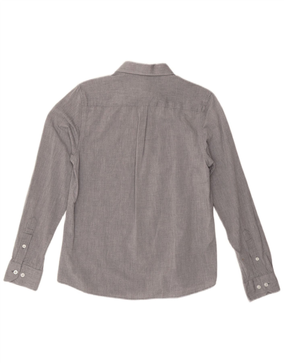 HARMONT & BLAINE Camisa ajustada para hombre Algodón gris pequeño