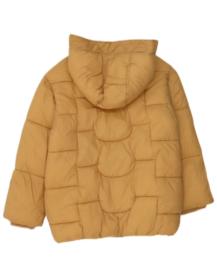 Zara Anorak Niña Con Capucha 11-12 Años Poliamida Amarillo