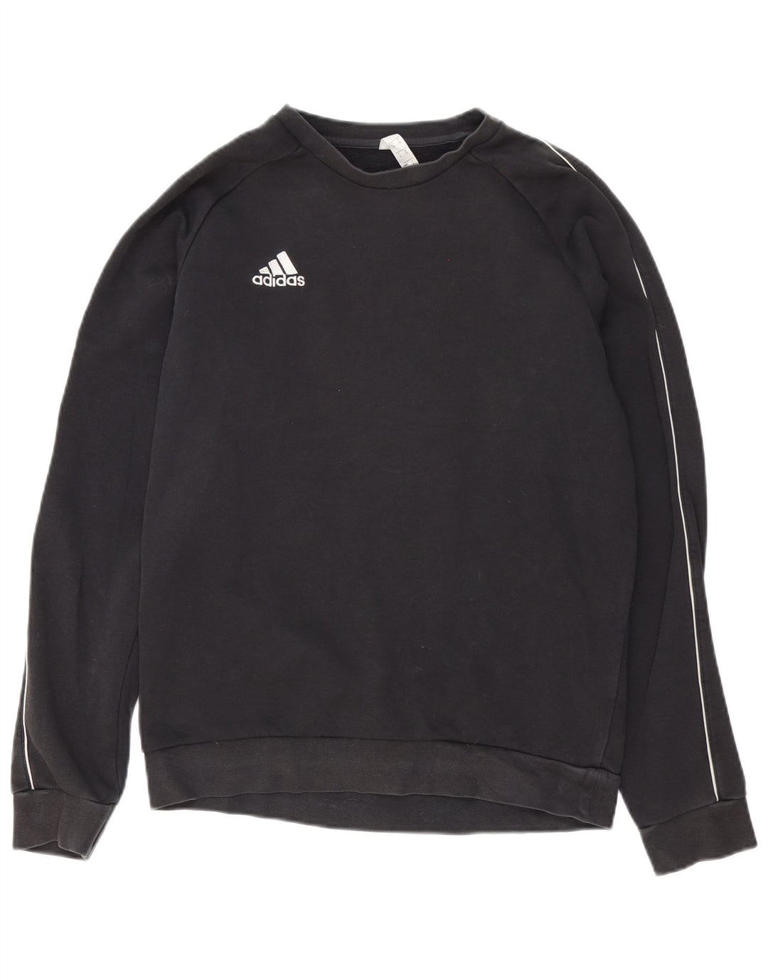 Adidas Hombre Sudadera Jumper Medium Negro Algodón