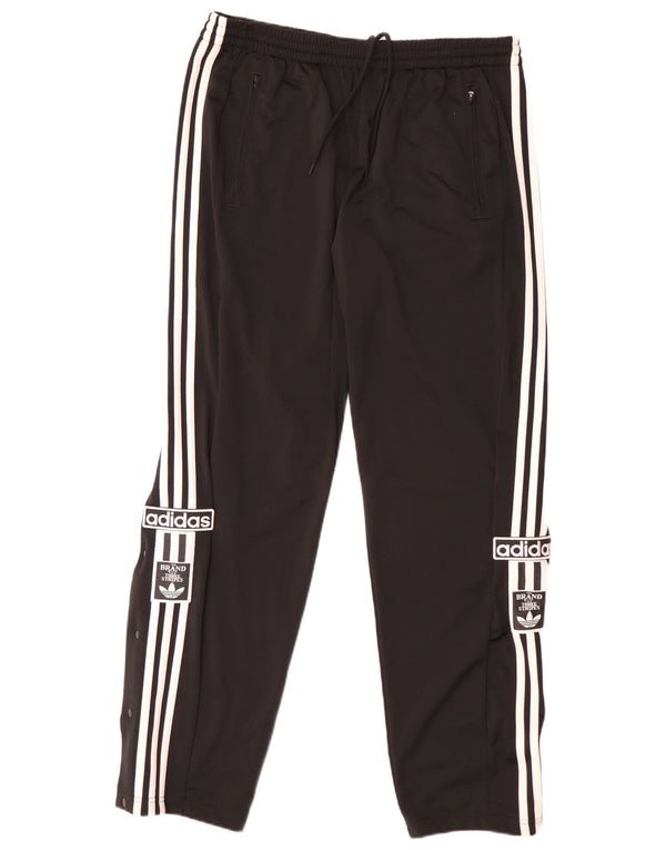 Adidas Pantalones De Chándal Gráfico Hombre XL Poliéster Negro
