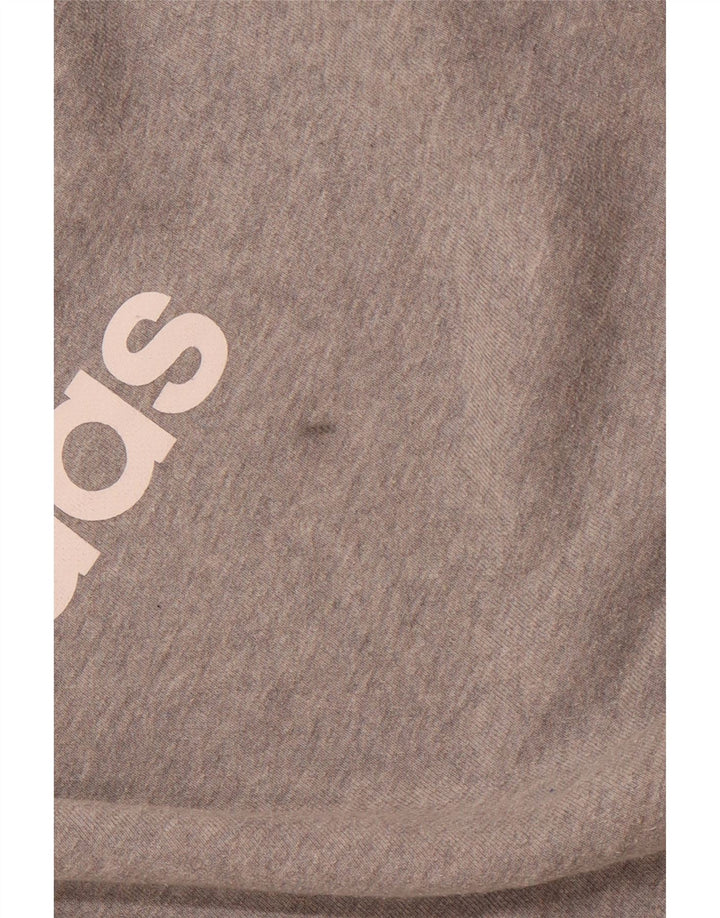 ADIDAS Sudadera gráfica para hombre Jumper Large Gris Algodón