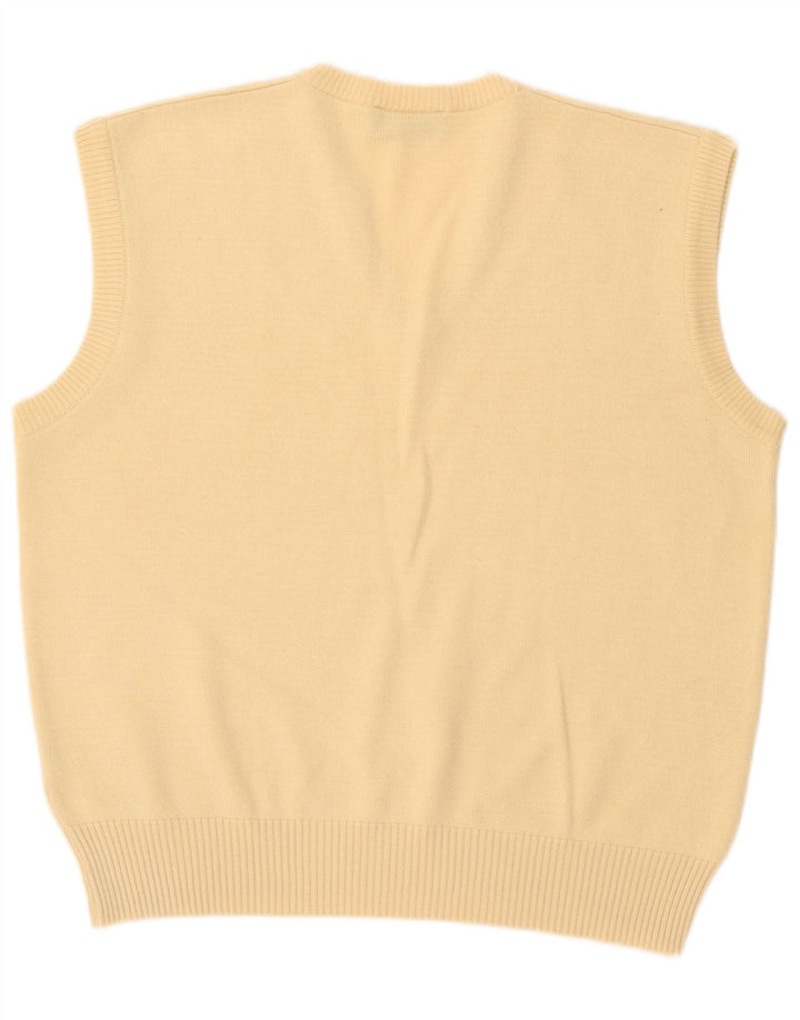 Breidhof - Camiseta sin mangas para hombre, talla grande, color beige