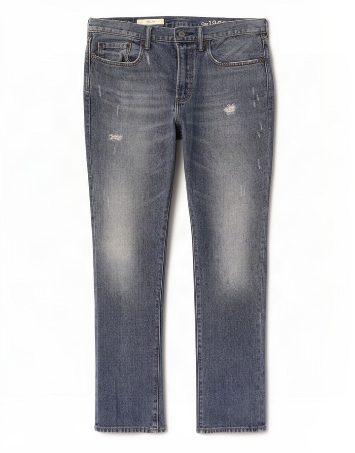 Vaqueros ajustados para hombre Gap W32 L32 Algodón azul